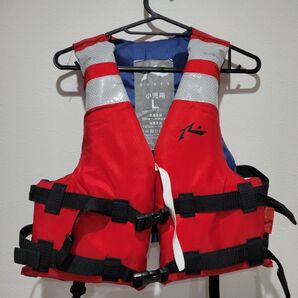 RUSTY 子供用 ライフジャケット フローティングベスト 救命胴衣 130-150cm用
