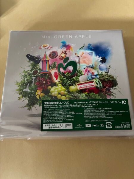 Mrs. GREEN APPLE 10(初回限定盤)DVD付新品未開封