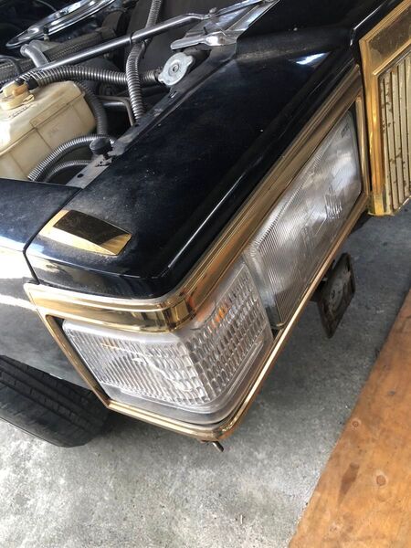 キャデラック 80 92 車幅灯 ゴールド フェンダーマスコット ローライダー キャデ GM cadillac