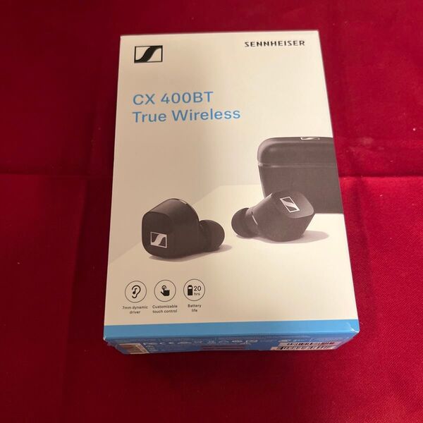 ゼンハイザー Bluetooth 完全ワイヤレスイヤホン CX 400BT True Wireless BLACK ドイツ本社