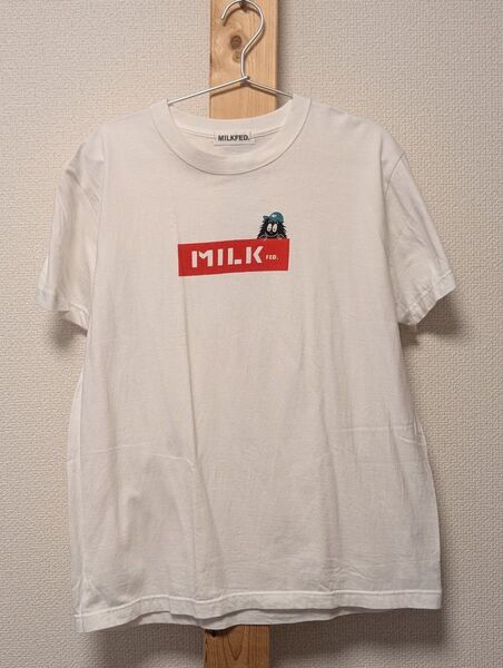 MILKFED. ミルクフェド バーバパパコラボ Tシャツ ホワイト ワンサイズ