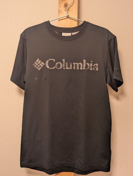 Columbia コロンビア Tシャツ ブラック メンズSサイズ オムニフリーズゼロ