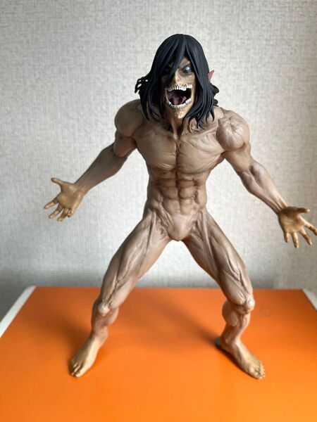 一番くじ 進撃の巨人 MEGAIMPACT エレン 巨人Ver. A賞 箱・台座無し現状品