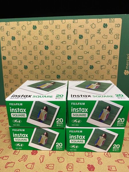 FUJIFILM instax SQUARE フィルム 20枚