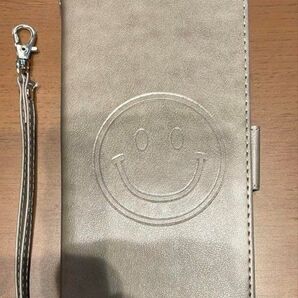 Google pixel 5a 手帳型 スマホケース スマイル ニコちゃん