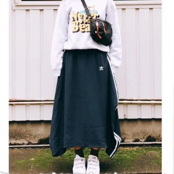 adidas originals アディダス スリーライン バルーンスカート