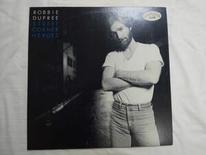 Robbie Dupree Street Corner Heroes 国内盤 見本盤 白ラベル LP P-11017E