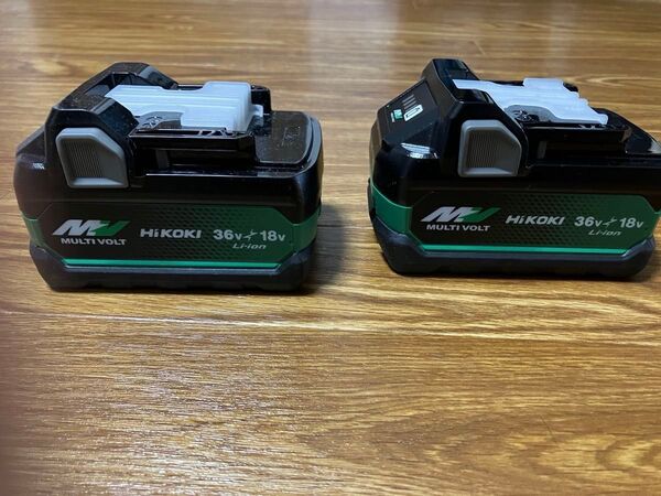 HiKOKI マルチボルトバッテリー BSL36A18 2個セット