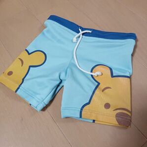 ディズニー プーさん 水着 男の子 サイズ80cm ショートパンツ ハーフパンツ スイムウェア