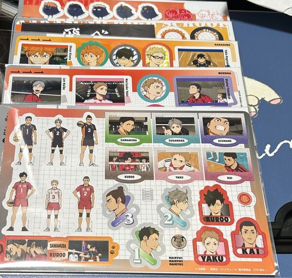 ハイキュー!! ダイカットステッカーセット まとめ売り