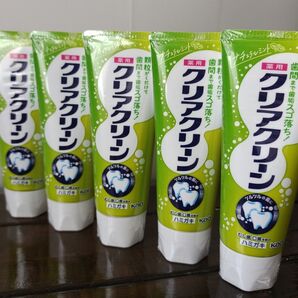 花王 クリアクリーン ナチュラルミント 薬用歯磨き粉 120g×5本
