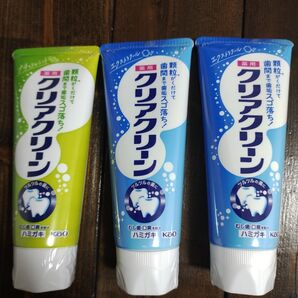 クリアクリーン 薬用歯磨き粉 3本セット