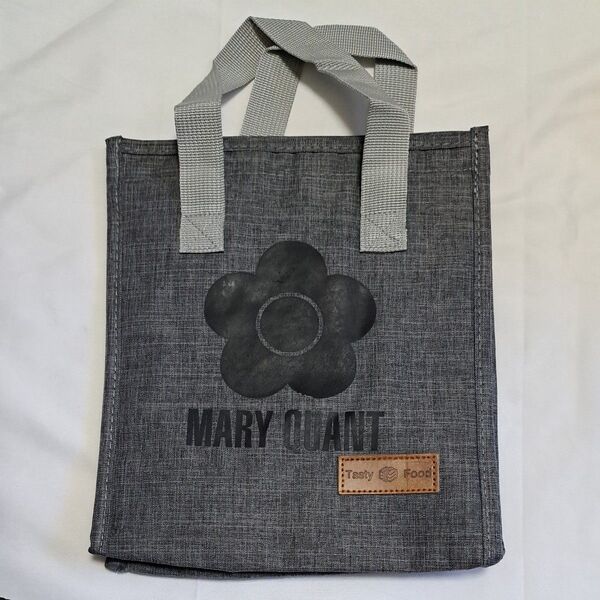 MARY QUANT マリークワント ランチバッグ グレー 新品 デニム調