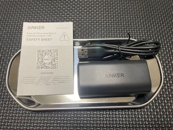 モバイルバッテリーアンカー 5000mAh Anker Nano Power Bank 【ライトニング端子一体型】