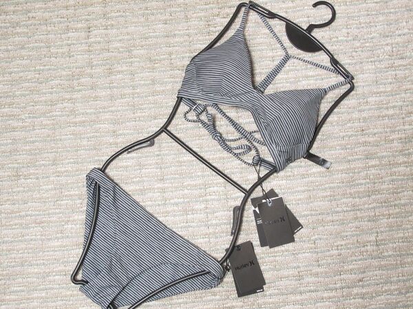 HURLEY ハーレー ボーダービキニ 水着 GBWQD0252 S 新品タグ付き