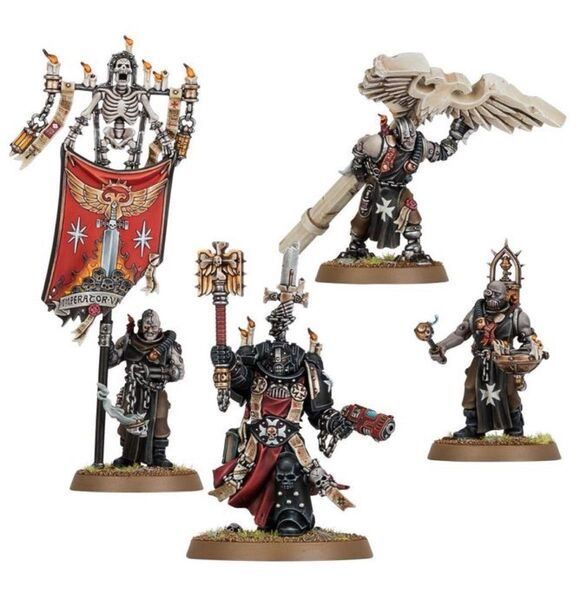 ウォーハンマー Warhammer ブラックテンプラー 教戒官グリマルドゥス&レティニュー