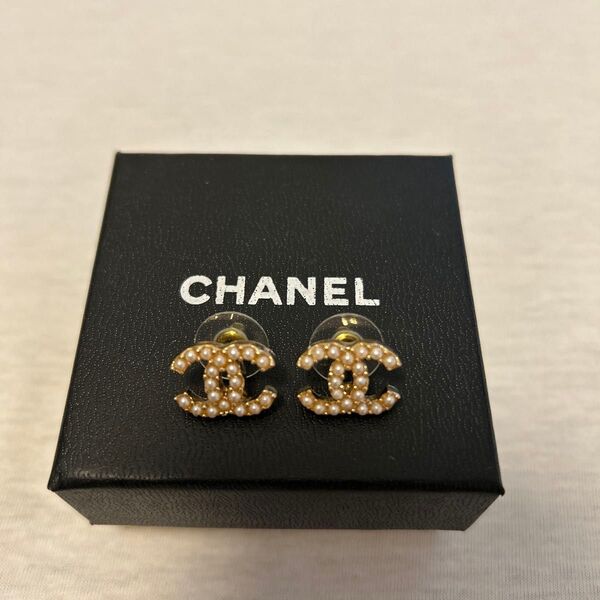 シャネル ピアス ノベルティ CHANEL ココマーク アクセサリー パール