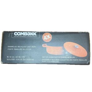 COMBOKK ミニダッチオーブン 4個セット オレンジ 未使用