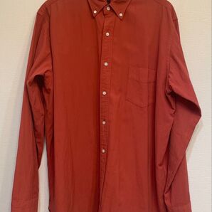 BEAMS PLUS(ビームスプラス)BDシャツ レッド【L】
