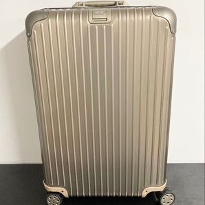 ☆ブランド品☆ ◆ほぼ未使用◆ RIMOWA リモワ TOPAS TITANIUM 70 E-Tag トパーズ チタニウム 廃版