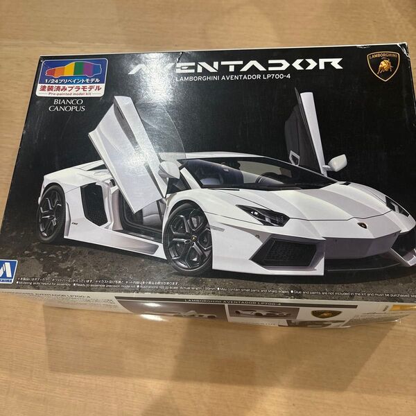1/24プリペイントモデル ランボルギーニ アヴェンタドール LP700-4 アオシマ