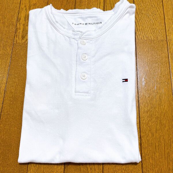TOMMY HILFIGER トミー ヒルフィガー Tシャツ 白 XL