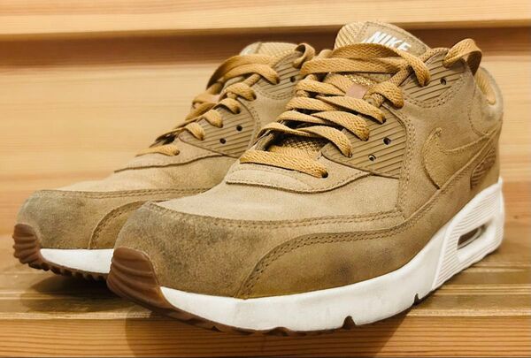 スニーカー 靴 NIKE ナイキ 28cm スウェード 茶色 AIR MAX エア マックス ULTRA 2.0 WHEAT