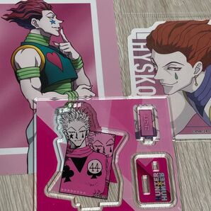 ヒソカ アクリルフィギュア ステッカー 特典