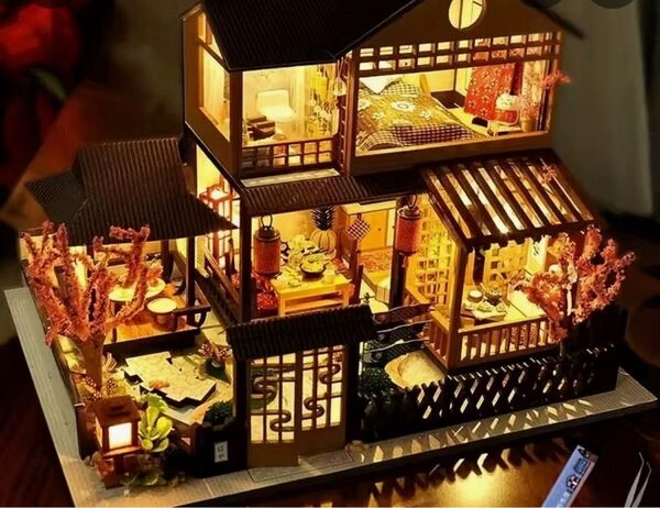 アートデコ ミニチュア ドールハウスキット