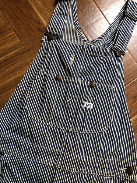 LEE リー オーバーオールS LL0255 ヒッコリー サロペット パンツ デニム 通年 アメカジ ストリート ヴィンテージ