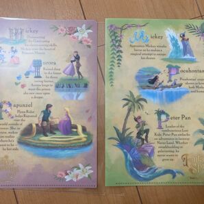 【新品】ディズニーシー スプリングス 2枚セット A5クリアファイル