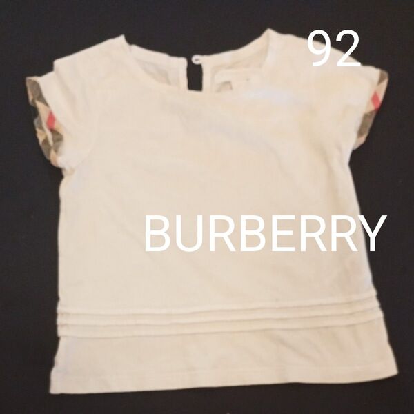 BURBERRY Tシャツ 92 2y かわいい バーバリー・ジャパン キッズ 男の子 女の子 兼用