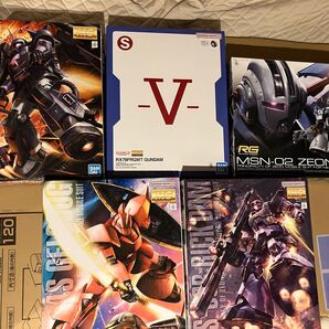 ★ガンプラ未開封★【ジオン宇宙軍+α】RGジオング/MGシャアゲルググ、リックドム、高機動型ザク(黒い三連星)、FRGMTガンダム