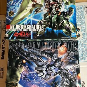 ★ガンプラ未開封★【ガンダムUC脇役セット】HGUCクシャトリヤ、MGデルタプラス