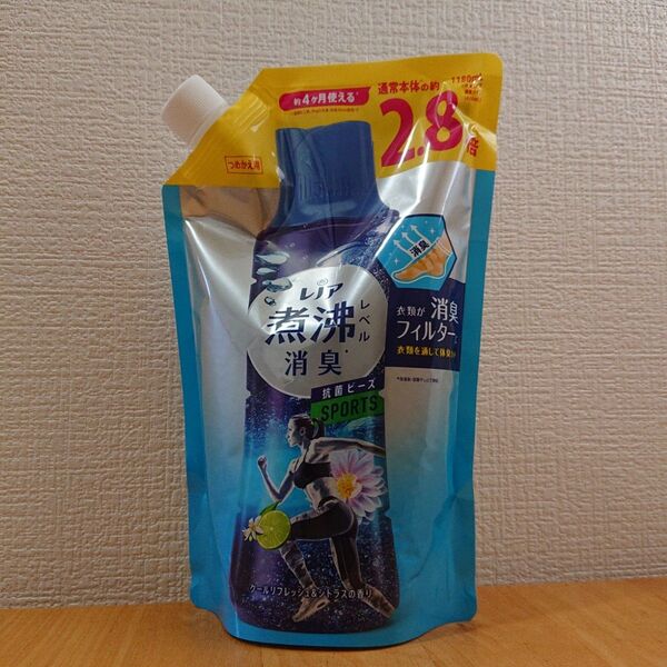 レノア煮沸レベル消臭抗菌ビーズクールリフレッシュ&シトラス詰替 1180ml
