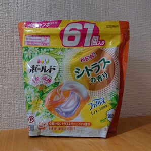 ボールド ジェルボール シトラス ヴァーベナの香り 洗濯洗剤61個入り