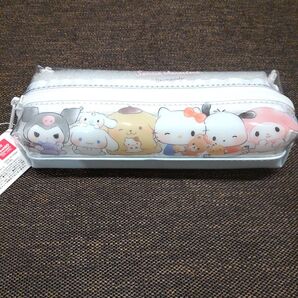 サンリオキャラクターズ クリア2ルーム ペンケース ゆるっといつも一緒★