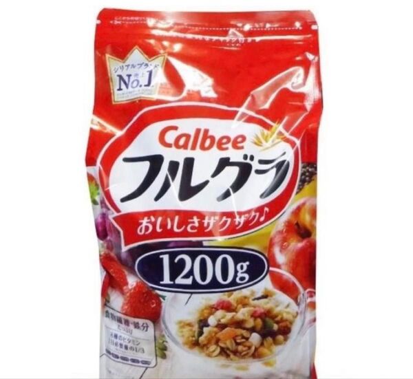 新品 フルグラ 1200g カルビー シリアル 1.2kg