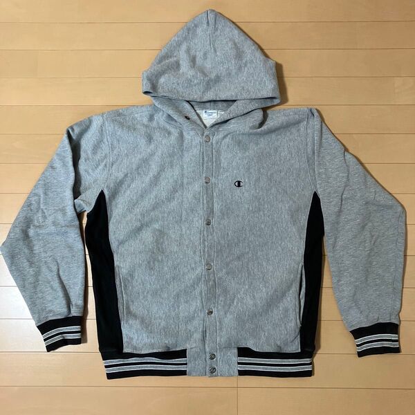 championリバースウィーブreverse weave 青タグ復刻 スナップ チャンピオン L