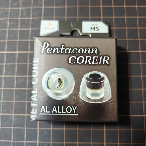 日本ディックス イヤーピース Pentaconn COREIR ペンタコン コレイル AL ALLOY MS 1ペア