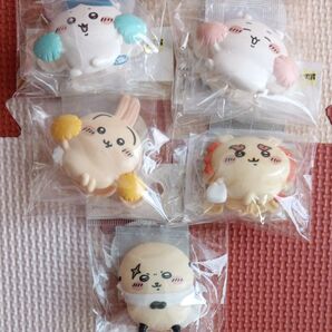 【クーポン対象】 ちいかわ はさむんです でらっくす クリップ ハチワレ うさぎ シーサー ラッコ 5種 ガシャポン