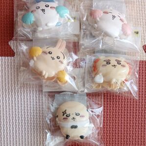 【クーポン対象】 ちいかわ はさむんです でらっくす クリップ ハチワレ うさぎ シーサー ラッコ 5種 ガシャポン