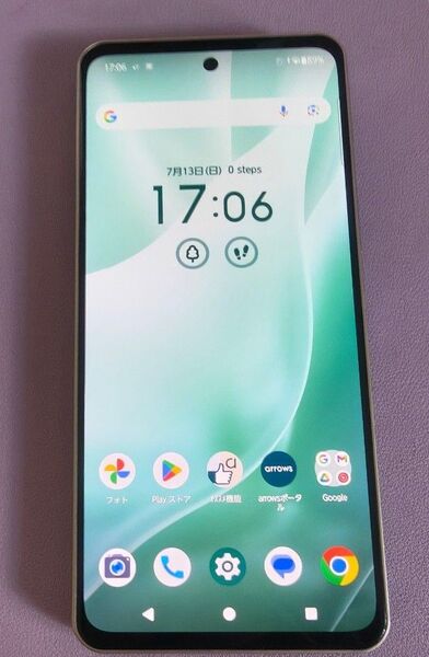 Arrows we2 plus 8GB(16GBまで拡張可) 256GB MicroSD追加可