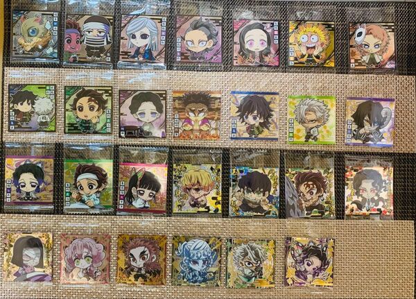 鬼滅の刃 ディフォルメシール ウエハース 其ノ十二 全 27種セット