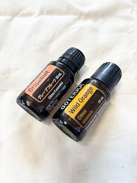 ドテラ グレープフルーツ ワイルドオレンジ 15ml 新品未使用 エッセンシャルオイル