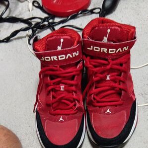 NIKE JORDAN 2 バスケットシューズ レッド