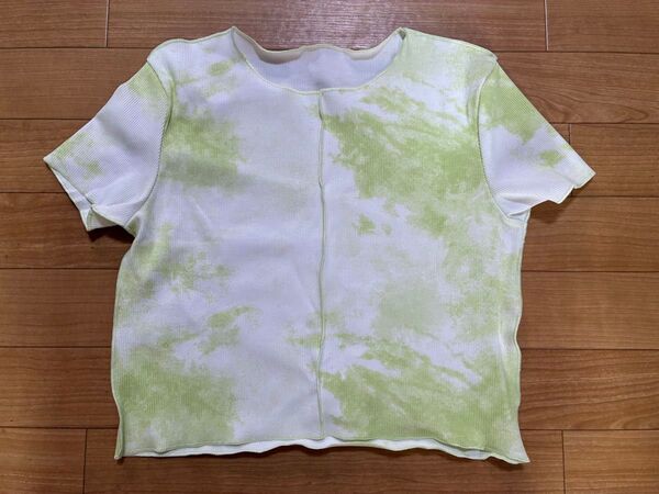 GU タイダイ柄Tシャツ トップス キッズ Mサイズ