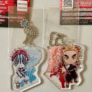 一番くじ 鬼滅の刃 煉獄杏寿郎 猗窩座 G賞 きゅんキャラ アクリルチャーム 上弦の参 キーホルダー
