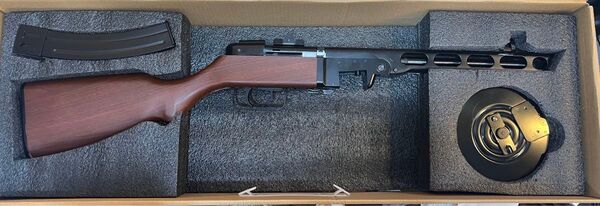 S&T PPSH-41 フルメタル&フェイクウッド 電動ガン