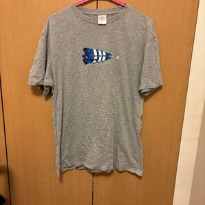 adidas 半袖Tシャツ グレー L アディダス メンズ